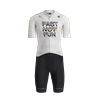 SPORTFUL GRAVEL SUITE BODY BIANCO/NERO GO FAST NOT FUN SS25