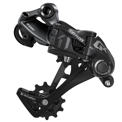 SRAM CAMBIO GX 1 TYPE 2.1 GABBIA LUNGA 11 VELOCITÀ NERO