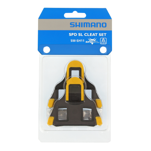 SHIMANO TACCHETTE PEDALI SPD-SL SH11 - GIALLO 6°