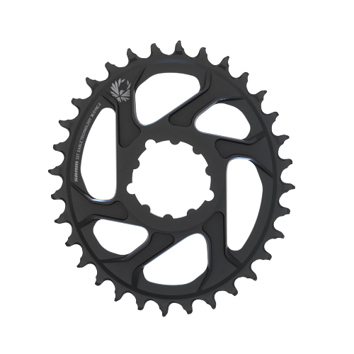 SRAM ACCESSORIO CORONA DIRECT MOUNT 34 OVALE 12 VELOCITÀ 6MM OFFSET NERO