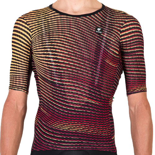 PISSEI VORTICE MAGLIA MANICA CORTA ARANCIO STAGIONE 21