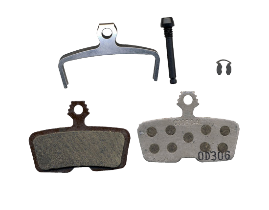 SRAM AVID PASTIGLIE FRENO CODE 2011+ GUIDE RE ALLUMINIO ORGANICHE CON MOLLA