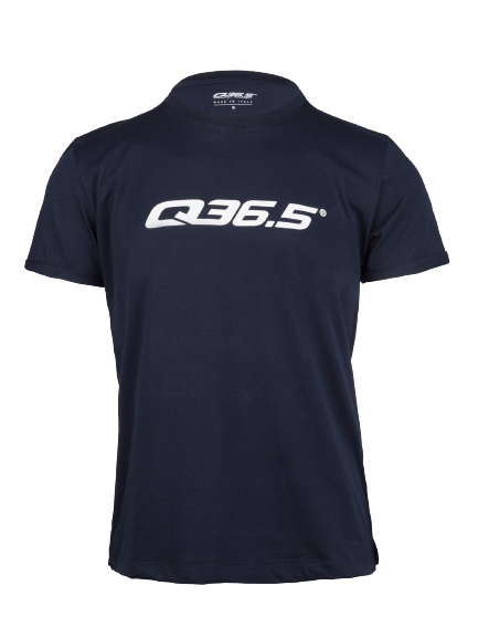 Q36.5 T SHIRT BLUE NAVY
