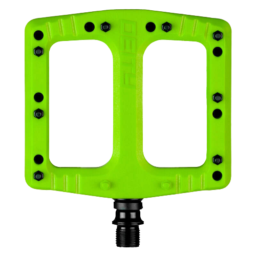 DEITY PEDALI DEFTRAP VERDE MTB FLAT