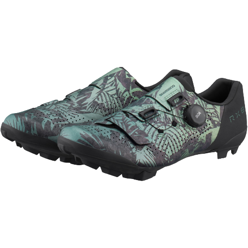 SHIMANO SCARPA GRAVEL SH-RX801 TROPICAL LEAVES