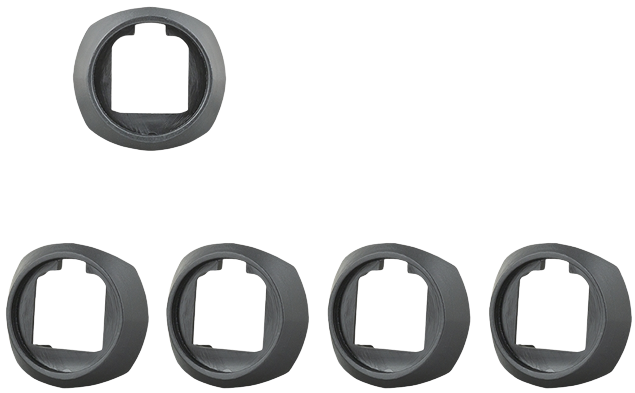 TREK PIASTRA DI FISSAGGIO EUROFENDER TEMPO FIXING PLATE KIT 5 PZ