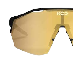 KOO OCCHIALE ALIBI BLACK MATT LENTE GOLD MR CAT 3
