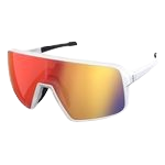 SCOTT OCCHIALI TORICA BIANCO MATT LENTE CAT S3 ROSSO CROMO