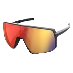SCOTT OCCHIALI TORICA NERO LENTE CAT S3 ROSSO CROMO