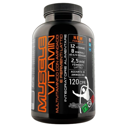 NET INTEGRATORI MUSCLE VITAMIN 120 COMPRESSE 