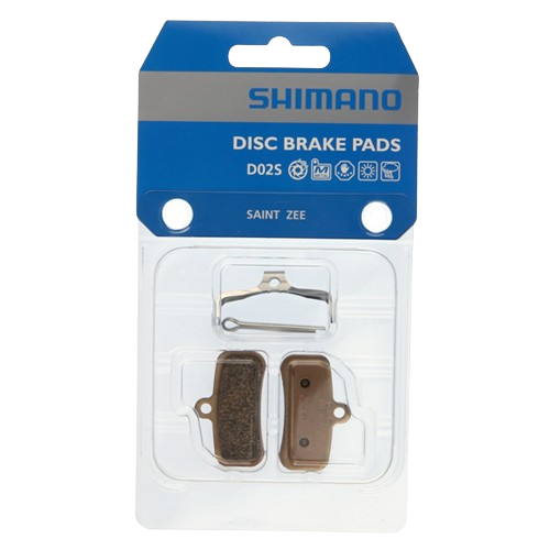 SHIMANO PASTIGLIE FRENO METAL D02S - 1 PAIO