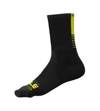 ALE CYCLING CALZA BRRR 16CM NERO