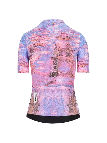 Q36.5 MAGLIA M/C GREGARIUS DAMASK MAGLIA SS25 - PORPORA