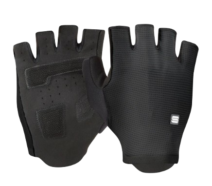 SPORTFUL GUANTI CORTI NERI PRO GLOVES SS25 
