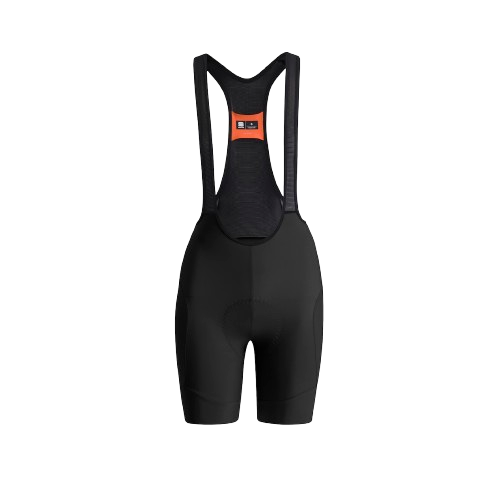 SPORTFUL PANTALONCINO COLORFUL PULSE BIBS SS25 WOMAN SHORTY - BLACK