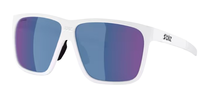BLIZ OCCHIALI A001 BIANCO OPACO LENTE BLUE