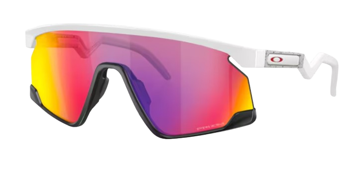 OAKLEY OCCHIALE BXTR BIANCO OPACO LENTE PRIZM ROAD