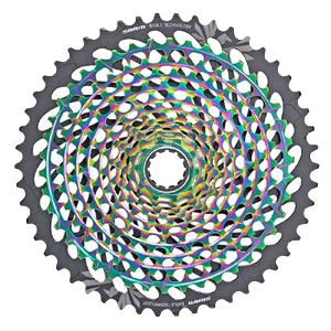 SRAM CASSETTA 1299 XX1 EAGLE 12 VELOCITÀ PIGNONI 10-50 RAINBOW