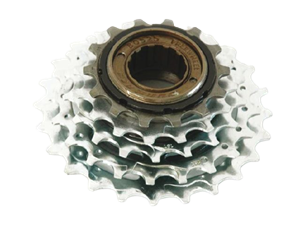 SUNRACE RUOTA LIBERA 5V  14-24D  NERO-ZINCATO