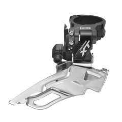 SHIMANO DERAGLIATORE ANTERIORE, DEORE XT, FD-M781-X6L, TRIPLO, COLORE NERO