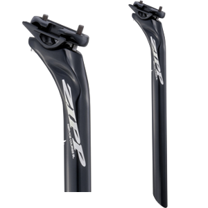 ZIPP REGGISELLA SERVICE COURSE SL ALLUMINIO 350MM 27,2MM NERO LUCIDO