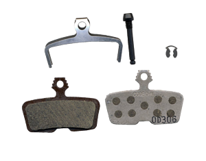 SRAM AVID PASTIGLIE FRENO CODE 2011+ GUIDE RE ALLUMINIO ORGANICHE CON MOLLA