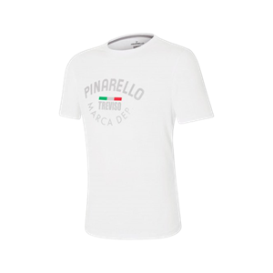 PINARELLO T-SHIRT MARCA DEP WHITE