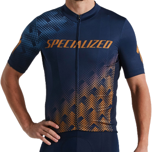 SPECIALIZED MAGLIA RBX COMP LOGO NAVY / TOBACCO 