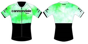 CANNONDALE CFR TEAM REPLICA JERSEY BLACK/GREEN 