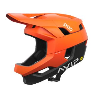 POC OTOCON RACE MIPS FLUORESCENT ORANGE AVIP/URANIUM BLACK MATT