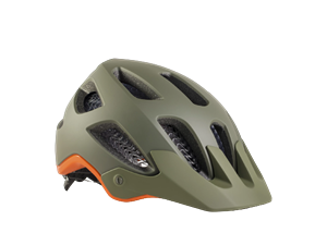 BONTRAGER CASCO PER MOUNTAIN BIKE RALLY WAVECEL OLIVE GREY/ROARANGE