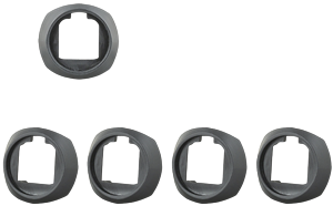 TREK PIASTRA DI FISSAGGIO EUROFENDER TEMPO FIXING PLATE KIT 5 PZ