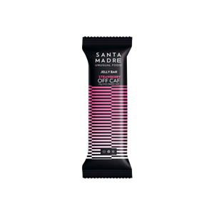 SANTA MADRE GUMMY BAR BARRETTA GELATINA GUSTO FRAGOLA NO CAFFEINA 