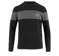 ASSOS MAGLIA MANICA LUNGA SIGNATURE LS EVO NERA GRIGIO