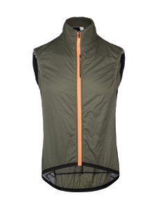 Q36.5 FW24 GILET ADVENTURE INSULATION OLIVE GREEN - VERDE