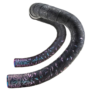 SUPACAZ NASTRO MANUBRIO  STARFADE OIL SLICK AZZURRO VIOLA