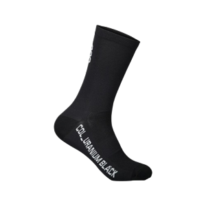 POC CALZINI VIVIFY SOCK LONG URANIUM BLACK 