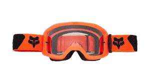 FOX MASCHERINA MAIN CORE GOOGLE ARANCIO FLUORESCENTE