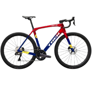 TREK DOMANE SLR 7 GEN 4 2024 METALLIC RED SMOKE TO BLUE SMOKE FADE