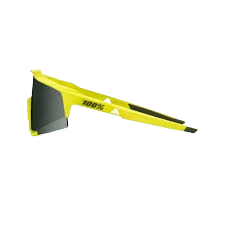 100% OCCHIALI SPEEDCRAFT SOFT TACT BANANA - GREY GREEN LENS
