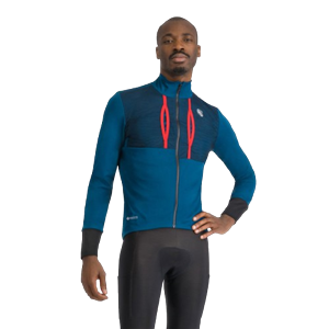 SPORTFUL FW24 GIACCA SUPERGIARA TEAL BLU