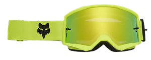 FOX MASCHERINA MAIN CORE GOOGLE LENTE A SPECCHIO GIALLO FLUO SPARK