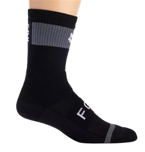 FOX FW24 CALZINO 8"  DEFEND WINTER SOCKS NERO GRIGIO
