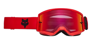 FOX MASCHERINA MAIN CORE GOOGLE LENTE A SPECCHIO FLO RED