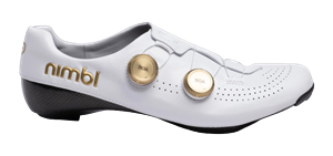 NIMBL SCARPE EXCEED ULTIMATE GLIDE BIANCO ORO