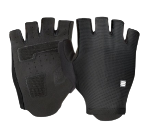 SPORTFUL GUANTI CORTI NERI PRO GLOVES SS25 