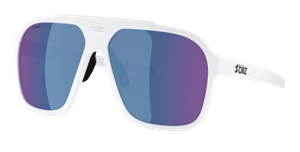 BLIZ OCCHIALI A002 BIANCO OPACO LENTE BLUE